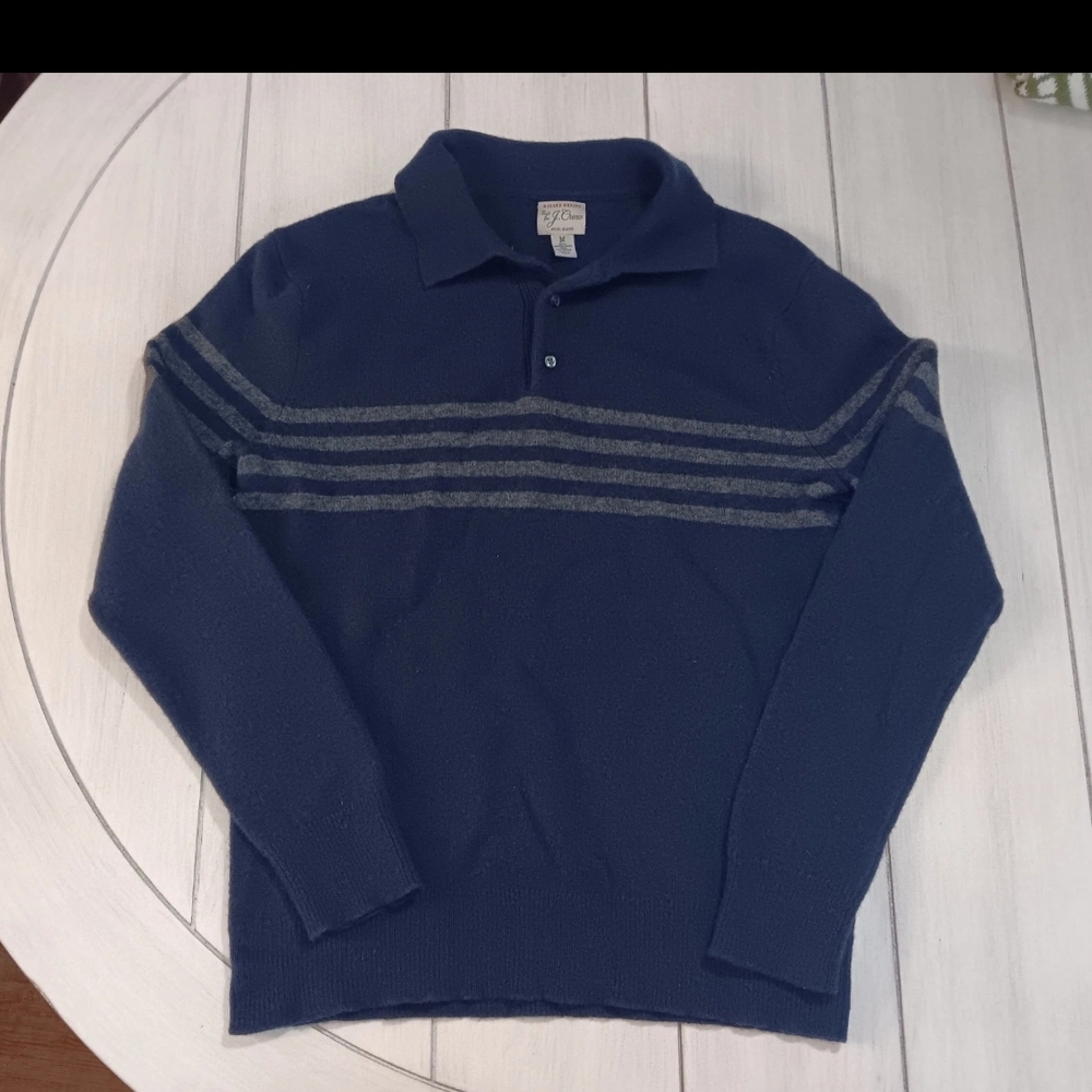 Men's Medium J.Crew Rugged Merino Wool Blend Sweater